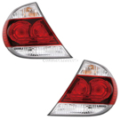 2005 Toyota Camry Tail Light Assembly Pair 1