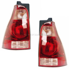 2004 Toyota 4Runner Tail Light Assembly Pair 1