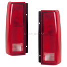 1990 Chevrolet Astro Van Tail Light Assembly Pair 1