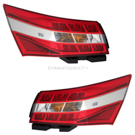 2013 Toyota Avalon Tail Light Assembly Pair 1