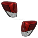 2021 Subaru Forester Tail Light Assembly Pair 1