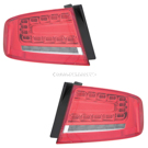 2012 Audi A4 Tail Light Assembly Pair 1