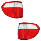 2006 Honda Odyssey Tail Light Assembly Pair 1