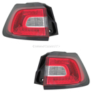 2017 Jeep Cherokee Tail Light Assembly Pair 1
