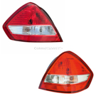 2009 Nissan Versa Tail Light Assembly Pair 1