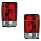2004 Ford E Series Van Tail Light Assembly Pair 1