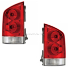 2012 Nissan Armada Tail Light Assembly Pair 1