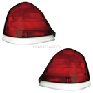 2000 Ford Crown Victoria Tail Light Assembly Pair 1