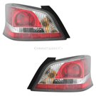 2015 Nissan Altima Tail Light Assembly Pair 1