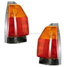 2003 Gmc Envoy Tail Light Assembly Pair 1