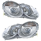 BuyAutoParts 16-80059H2 Headlight Assembly Pair 1