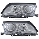 2003 Bmw 330xi Headlight Assembly Pair 1