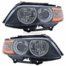 BuyAutoParts 16-80071H2 Headlight Assembly Pair 1
