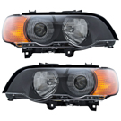BuyAutoParts 16-80073H2 Headlight Assembly Pair 1