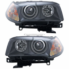 BuyAutoParts 16-80080H2 Headlight Assembly Pair 1