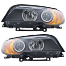2003 Bmw 330Ci Headlight Assembly Pair 1