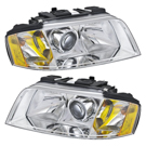 BuyAutoParts 16-80094H2 Headlight Assembly Pair 1