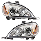 2000 Mercedes Benz ML320 Headlight Assembly Pair 1