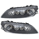 2007 Mazda 6 Headlight Assembly Pair 1