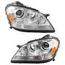 BuyAutoParts 16-80106H2 Headlight Assembly Pair 1