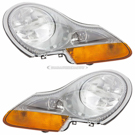 BuyAutoParts 16-80119H2 Headlight Assembly Pair 1
