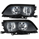 2003 Bmw 330xi Headlight Assembly Pair 1