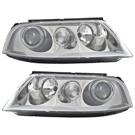 BuyAutoParts 16-80122H2 Headlight Assembly Pair 1