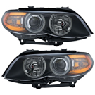 BuyAutoParts 16-80124H2 Headlight Assembly Pair 1