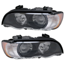BuyAutoParts 16-80125H2 Headlight Assembly Pair 1