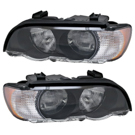 2003 Bmw X5 Headlight Assembly Pair 1