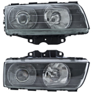 BuyAutoParts 16-80129H2 Headlight Assembly Pair 1