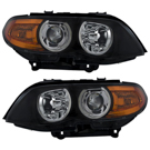 2005 Bmw X5 Headlight Assembly Pair 1