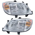 2006 Freightliner Sprinter Van Headlight Assembly Pair 1