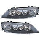 2007 Mazda 6 Headlight Assembly Pair 1