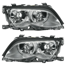 2001 Bmw 330i Headlight Assembly Pair 1