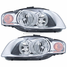 2006 Audi A4 Headlight Assembly Pair 1