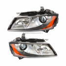 2009 Audi S5 Headlight Assembly Pair 1