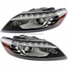 2012 Audi Q7 Headlight Assembly Pair 1
