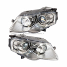 2009 Volkswagen Passat Headlight Assembly Pair 1