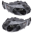 2007 Saab 9-5 Headlight Assembly Pair 1