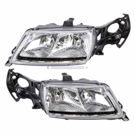 BuyAutoParts 16-80191V2 Headlight Assembly Pair 1