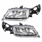 2003 Saab 9-5 Headlight Assembly Pair 1