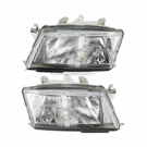 1995 Saab 900 Headlight Assembly Pair 1