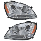 BuyAutoParts 16-80196H2 Headlight Assembly Pair 1