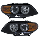 BuyAutoParts 16-80209H2 Headlight Assembly Pair 1