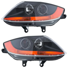 BuyAutoParts 16-80212H2 Headlight Assembly Pair 1