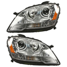 BuyAutoParts 16-80221H2 Headlight Assembly Pair 1