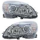 BuyAutoParts 16-80226H2 Headlight Assembly Pair 1