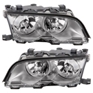 2003 Bmw 330Ci Headlight Assembly Pair 1