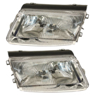 2000 Volkswagen Passat Headlight Assembly Pair 1
